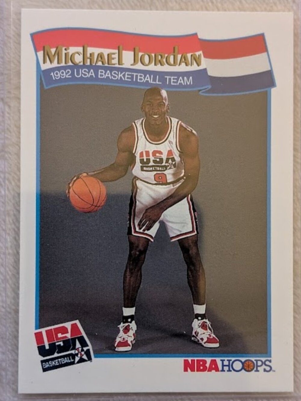 O1 1991 NBA HOOPS Michael Jordan #55